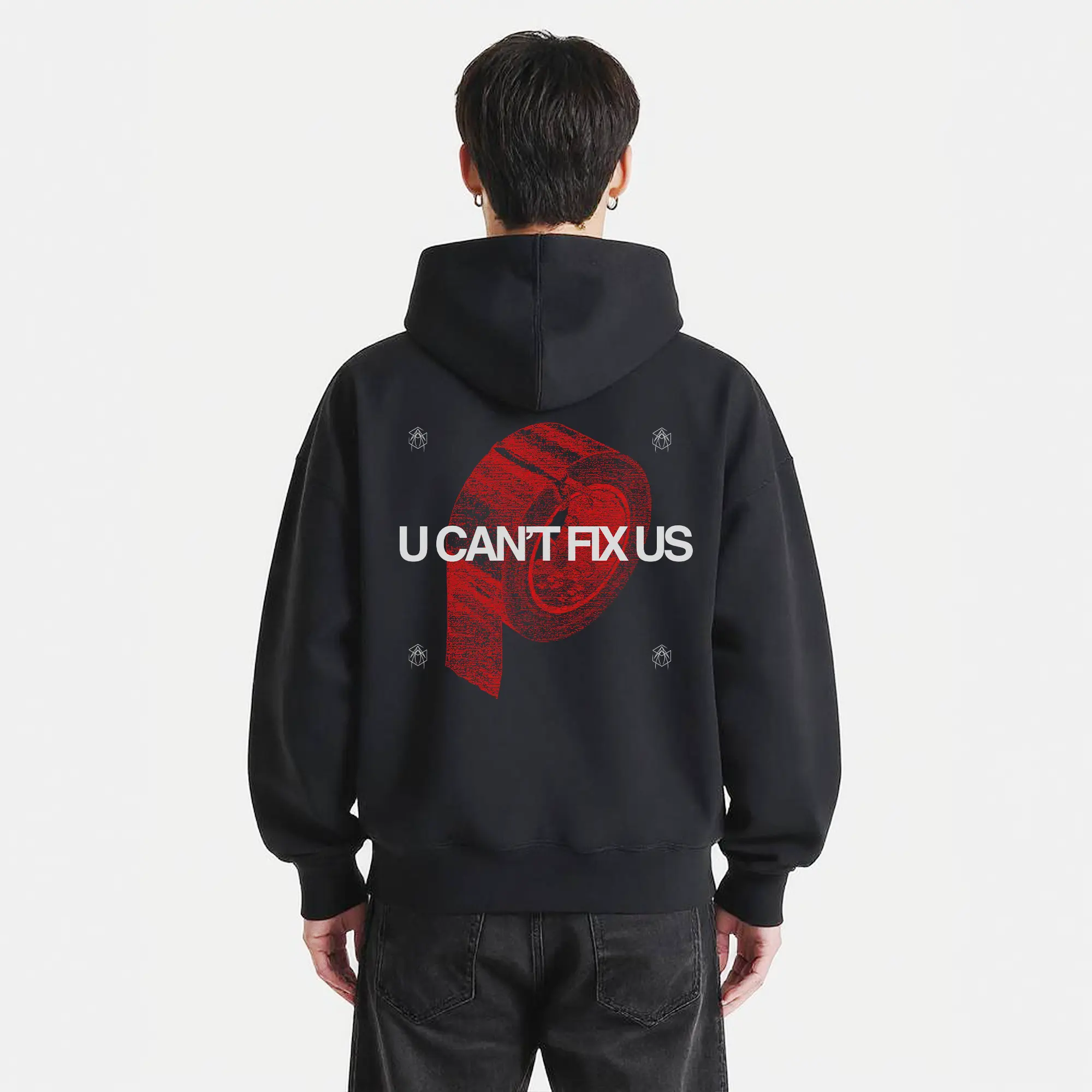 U CANT FIX US HEAVY HOODIE
